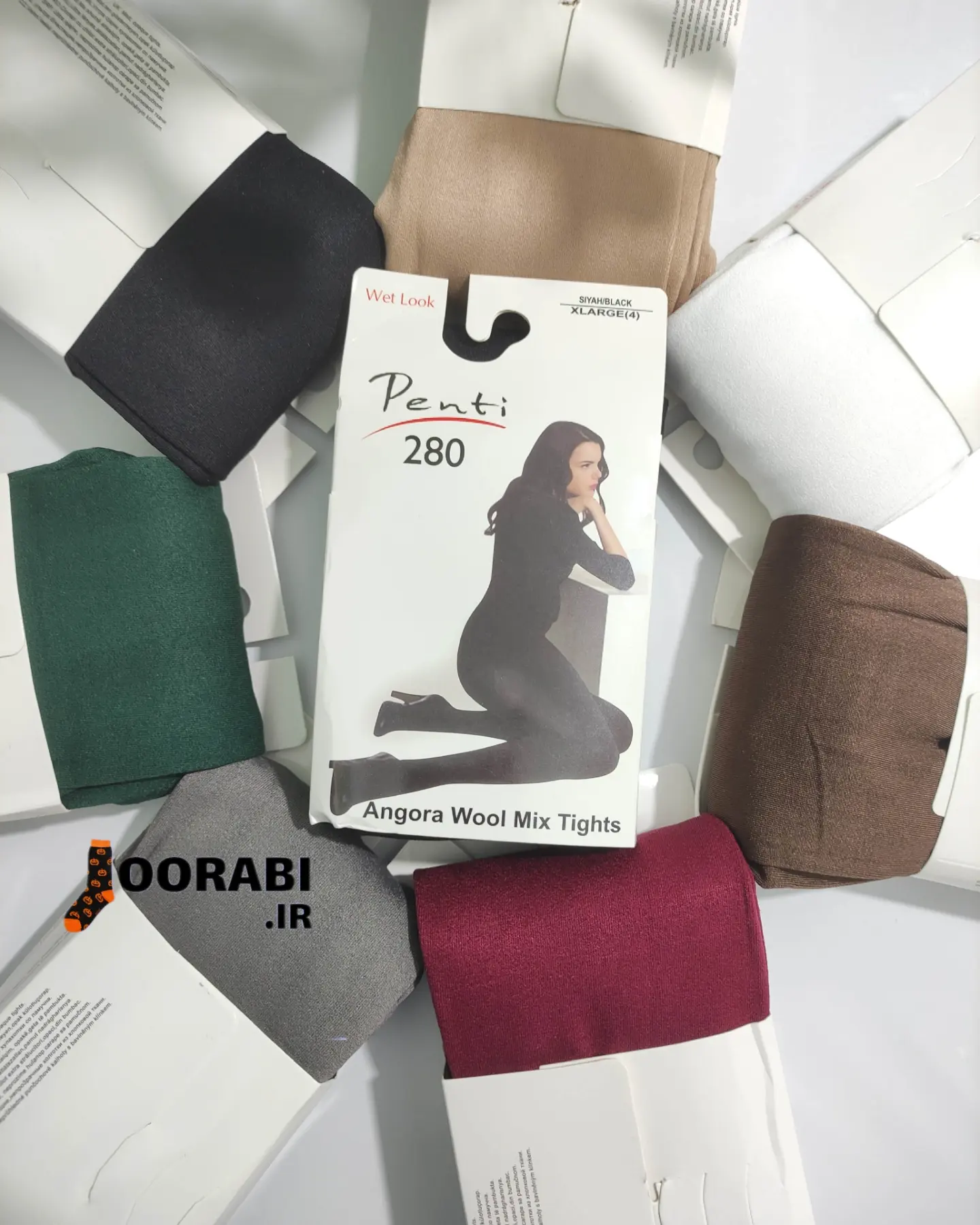 جورابشلواری  ضخیم پنتی تراکم 280